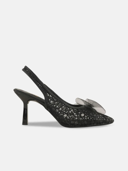 SheTop Women Pointed Toe Kitten Heels with Bows