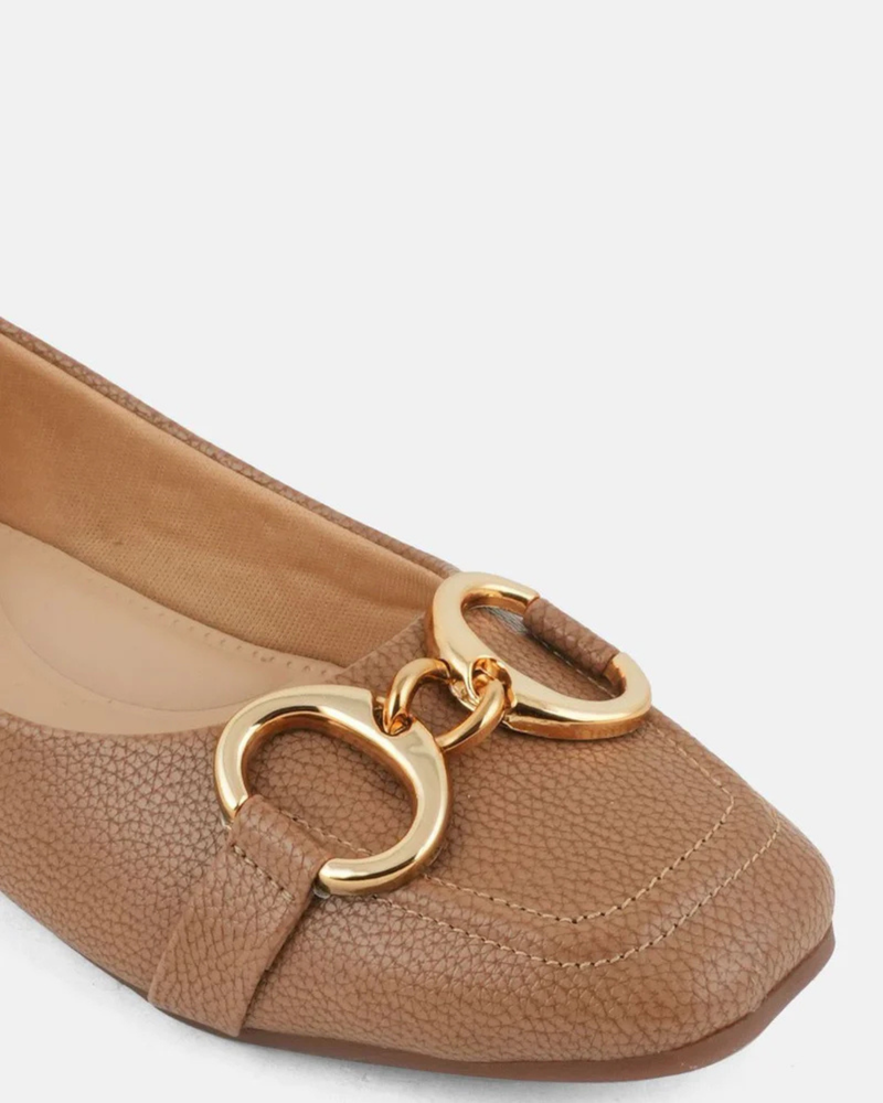 SheTop Women Textured Party Ballerinas