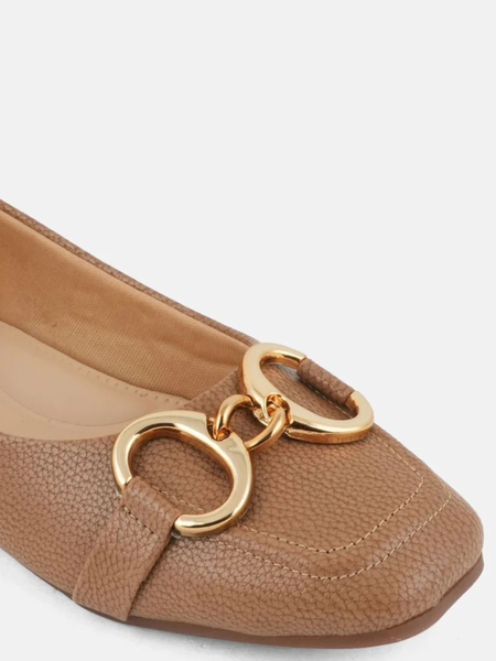 SheTop Women Textured Party Ballerinas