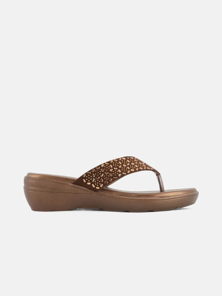 SheTop Embellished Round Toe Heels