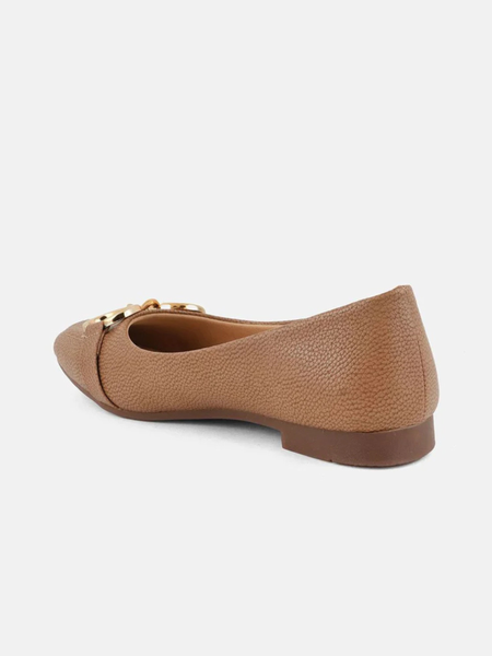SheTop Women Textured Party Ballerinas