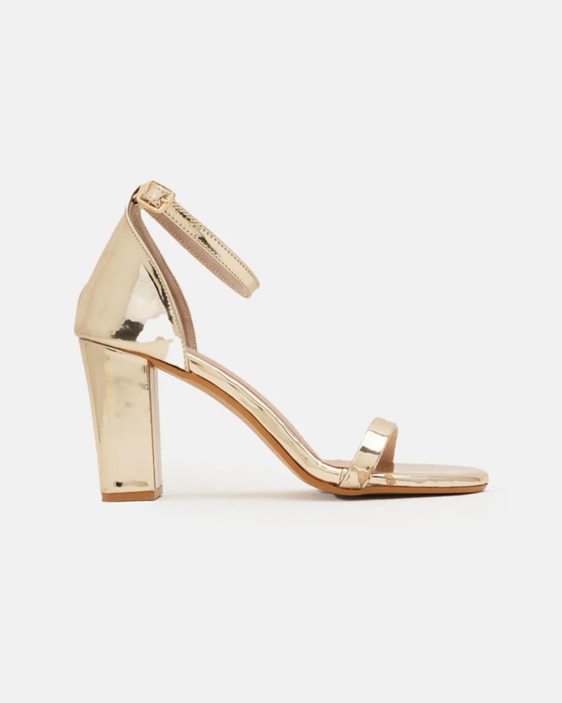 SheTop Women Block Heel Sandals with Buckles