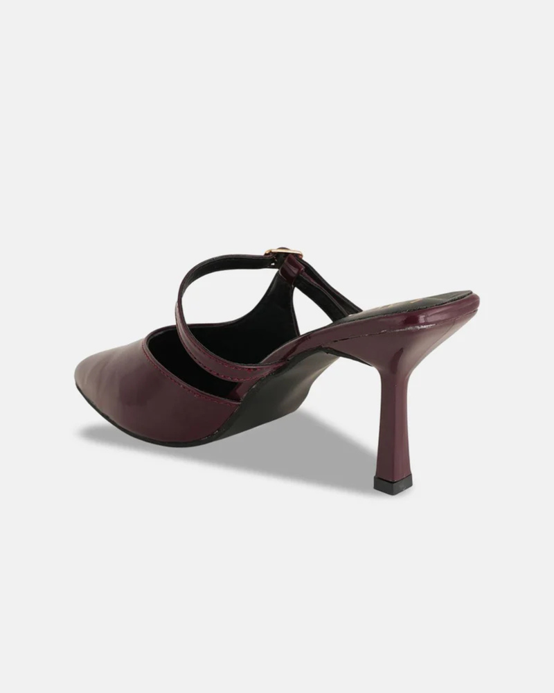 SheTop Women Party Stiletto Sandals With Buckles