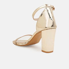 SheTop Women Block Heel Sandals with Buckles