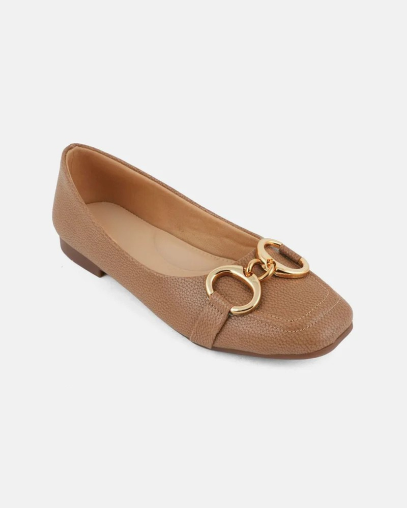 SheTop Women Textured Party Ballerinas
