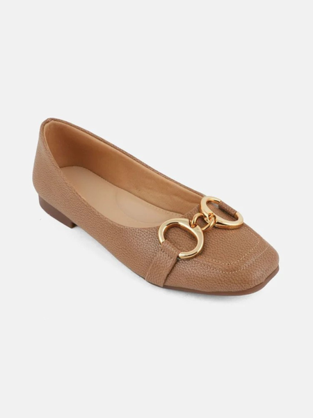 SheTop Women Textured Party Ballerinas