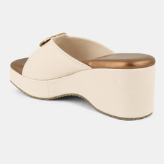 Cream Trending Fashionable Wedges for Women