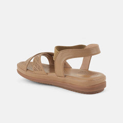 The Roadster Lifestyle Co Women Textured Open Toe Flats