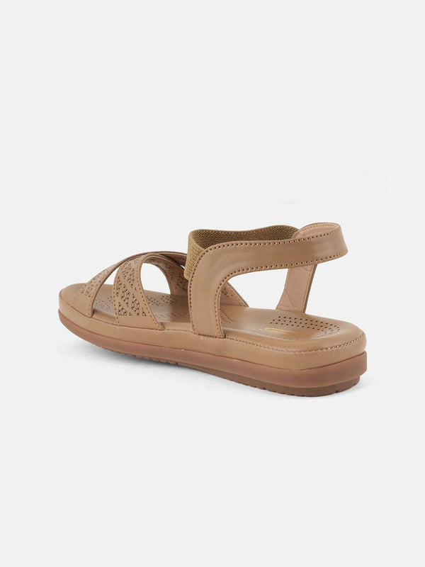 The Roadster Lifestyle Co Women Textured Open Toe Flats