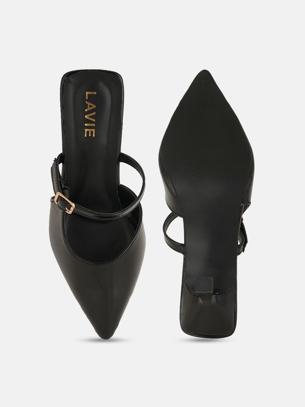 Lavie Kitten Heel Sandals with Buckles