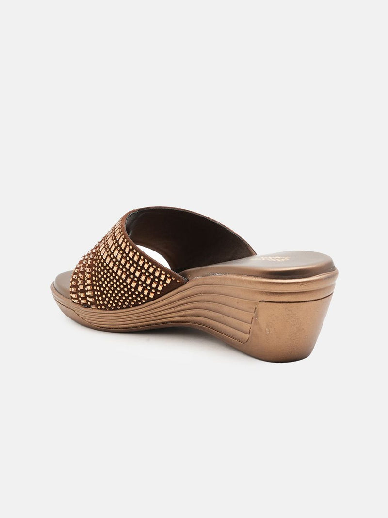Anouk Women Embellished Flatform Heel Sandals