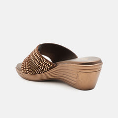 Anouk Women Embellished Flatform Heel Sandals