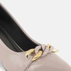 Mast & Harbour Women Party Slim Heeled Pumps with Western - Embellished