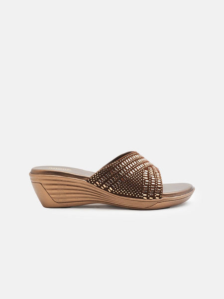 Anouk Women Embellished Flatform Heel Sandals
