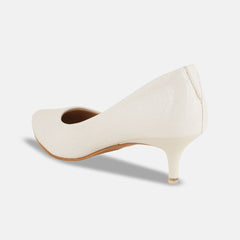 Mast & Harbour Women Pointed Toe Kitten Heel Pumps
