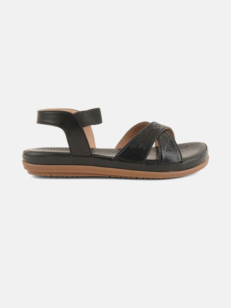 Roadster Women Textured Party Open Toe Flats