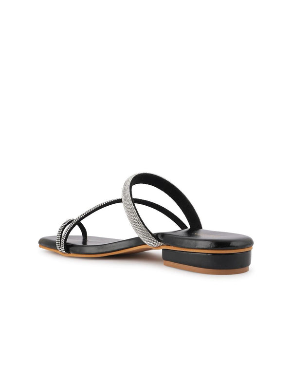 Anouk Embellished One Toe Block Heels