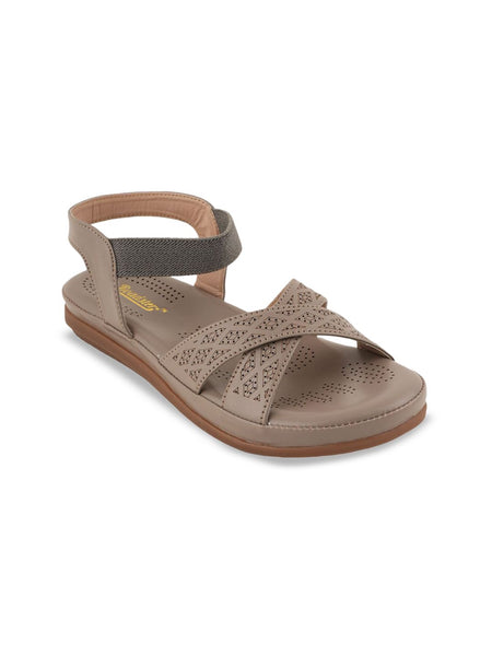 The Roadster Lifestyle Co Women Textured Open Toe Flats