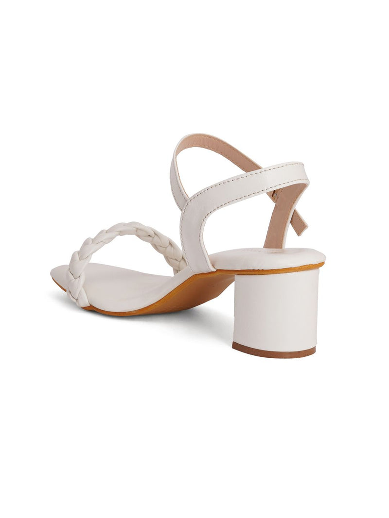 Mast & Harbour Women Open Toe Block Heeled Sandals