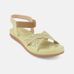The Roadster Lifestyle Co Women Textured Open Toe Flats