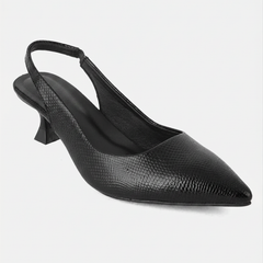SheTop Black Party Heels