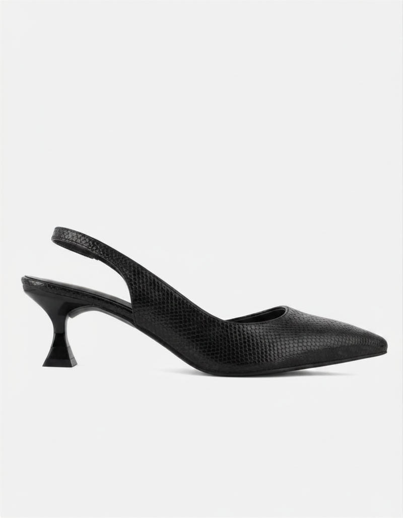 SheTop Black Party Heels