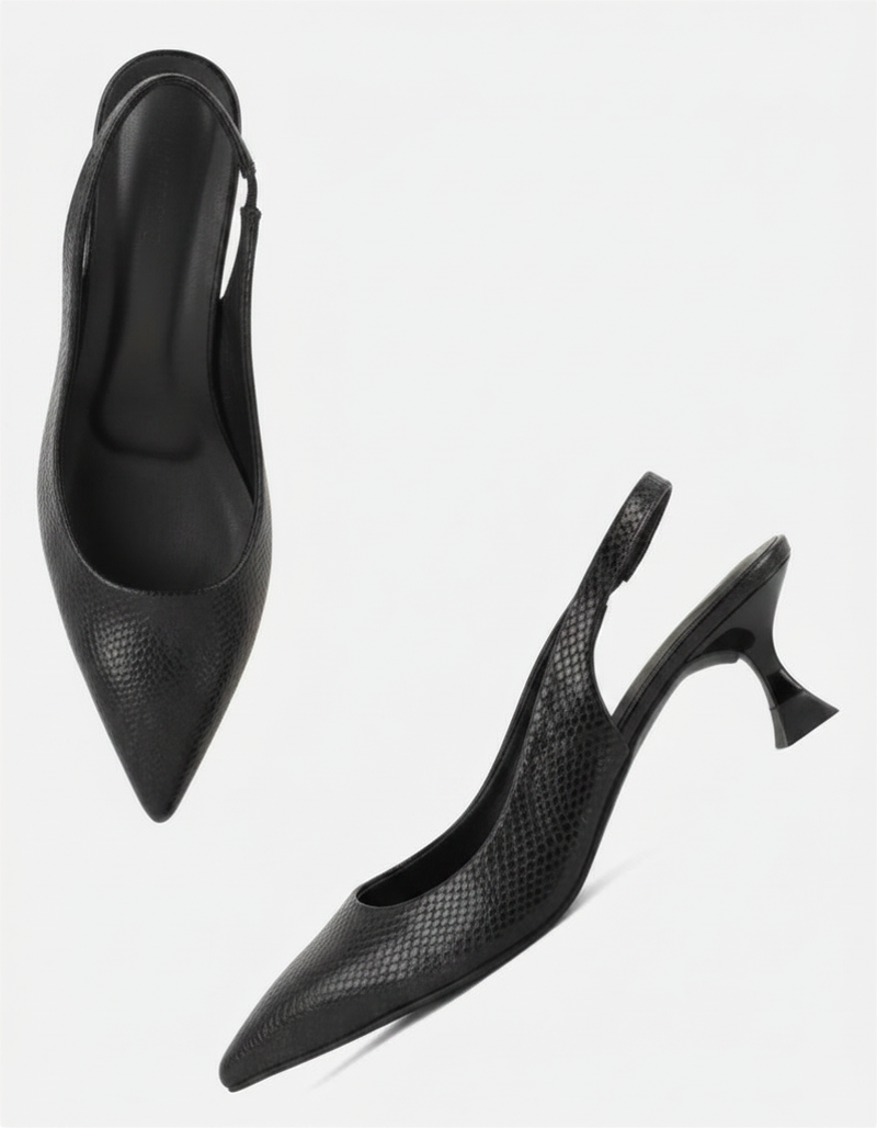 SheTop Black Party Heels