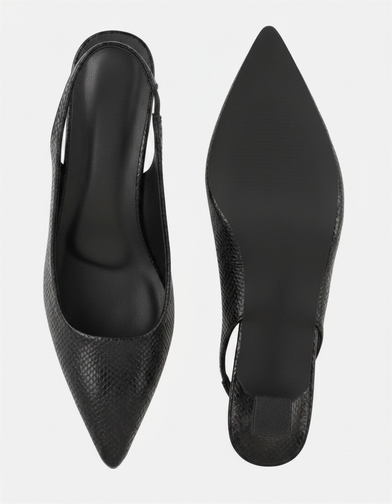 SheTop Black Party Heels