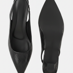 SheTop Black Party Heels