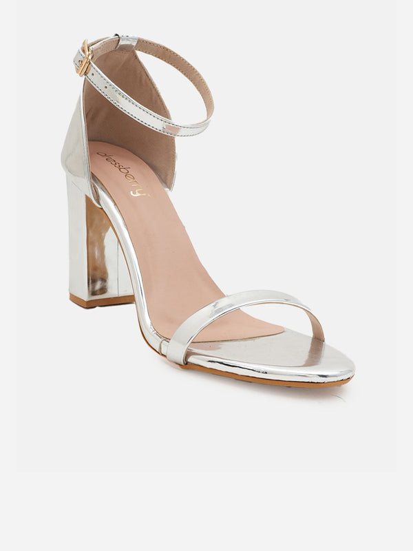 DressBerry Women Open Toe Block Heel Sandals