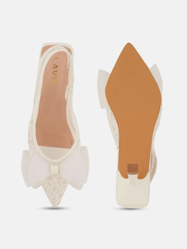Lavie Women Kitten Heels Sandals with Bows